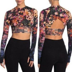 Free People Idris Movement Crop Top Floral BNWOT